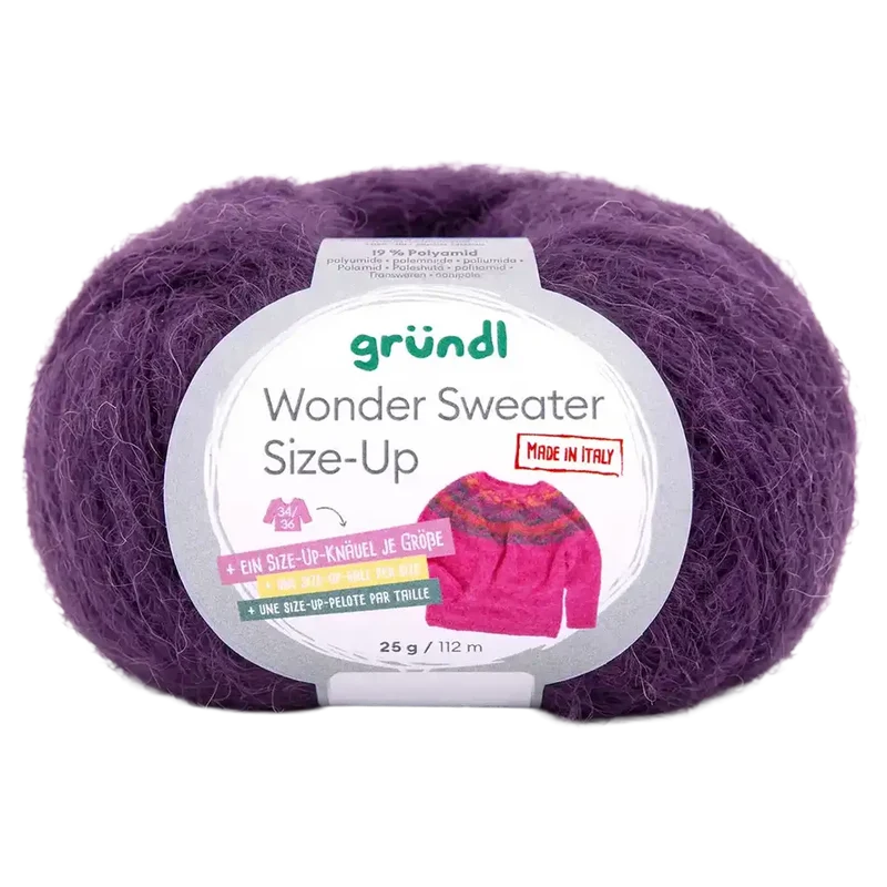 Wonder Sweater Size-Up