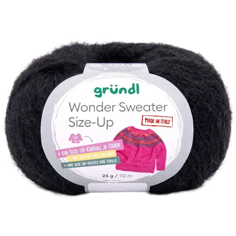 Wonder Sweater Size-Up