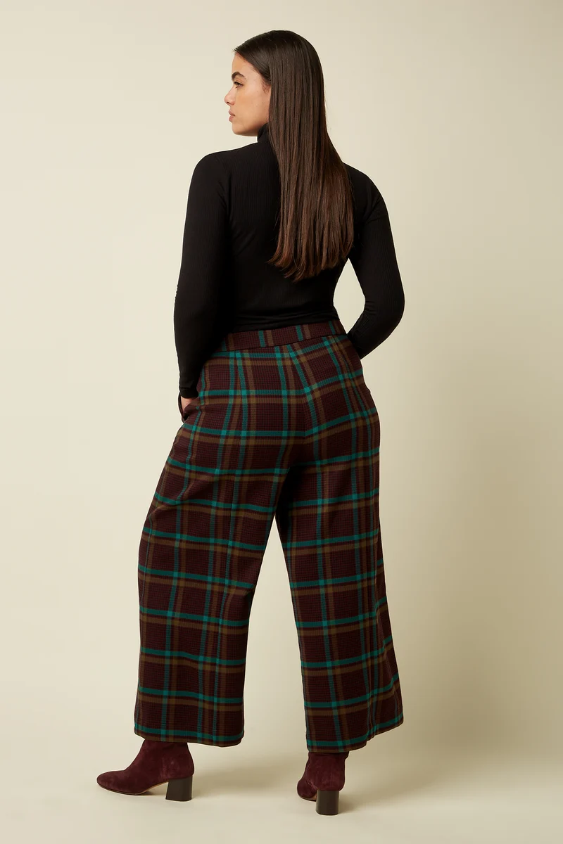 Melody Culotte Vera Check