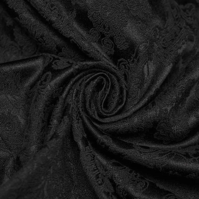 Gothic-bestickte Faltenhose für Herren