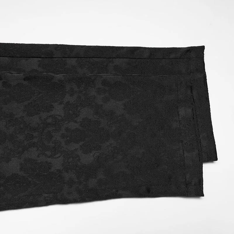 Gothic-bestickte Faltenhose für Herren