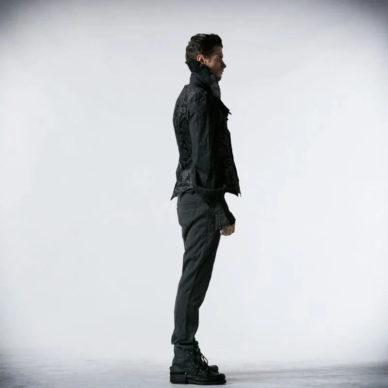 Herren Gothic Dress Vest Palace Weste