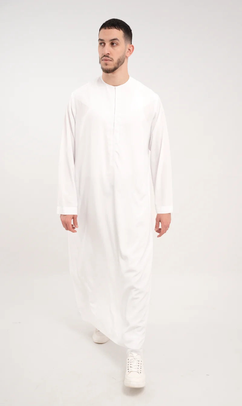Soft Emirati Qamees Classic - Weiß