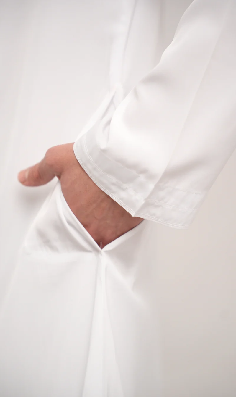 Soft Emirati Qamees Classic - Weiß