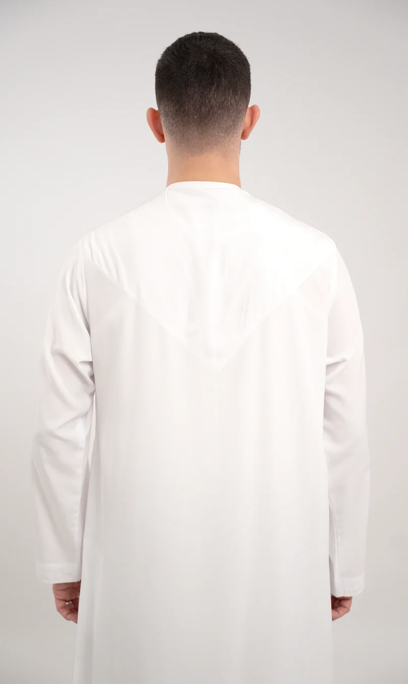 Soft Emirati Qamees Classic - Weiß