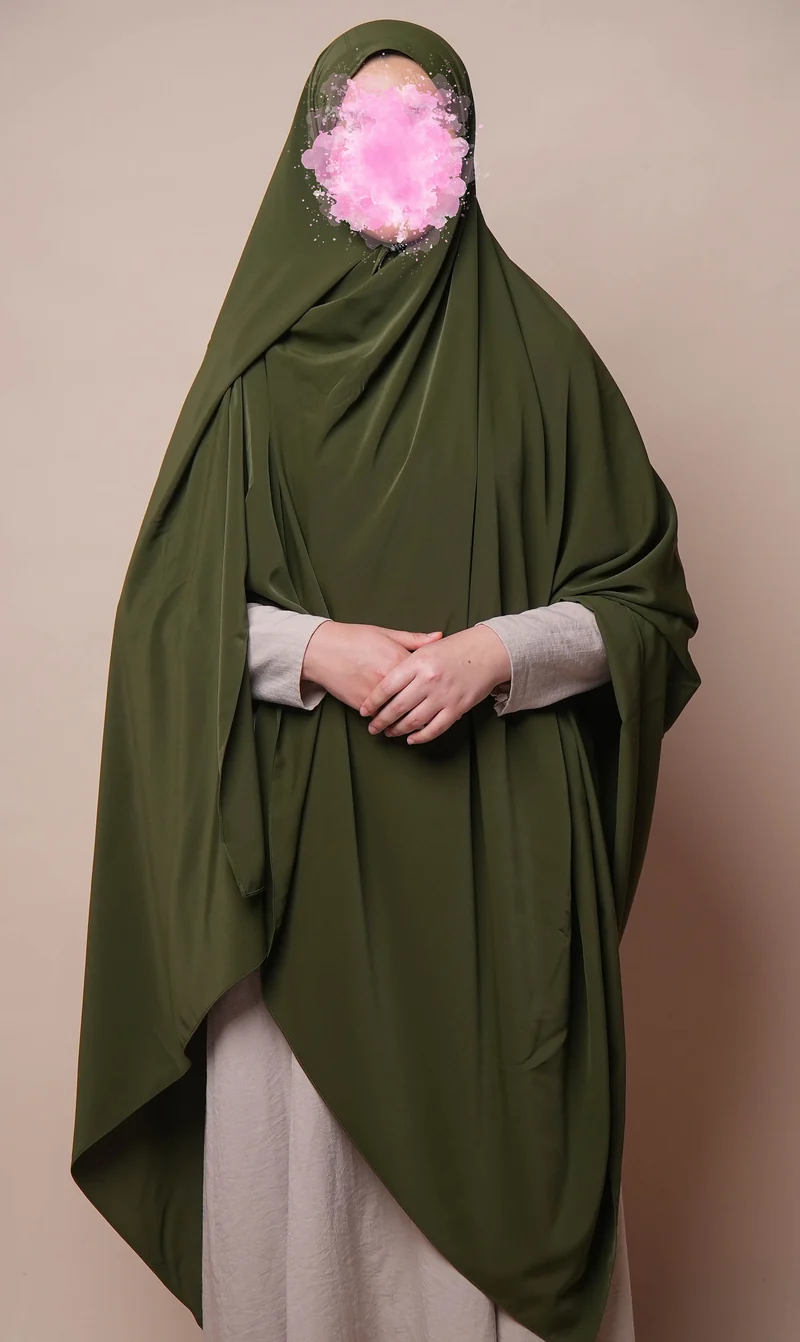 Anisah Stretch Hijaab 125*200 – Oliv