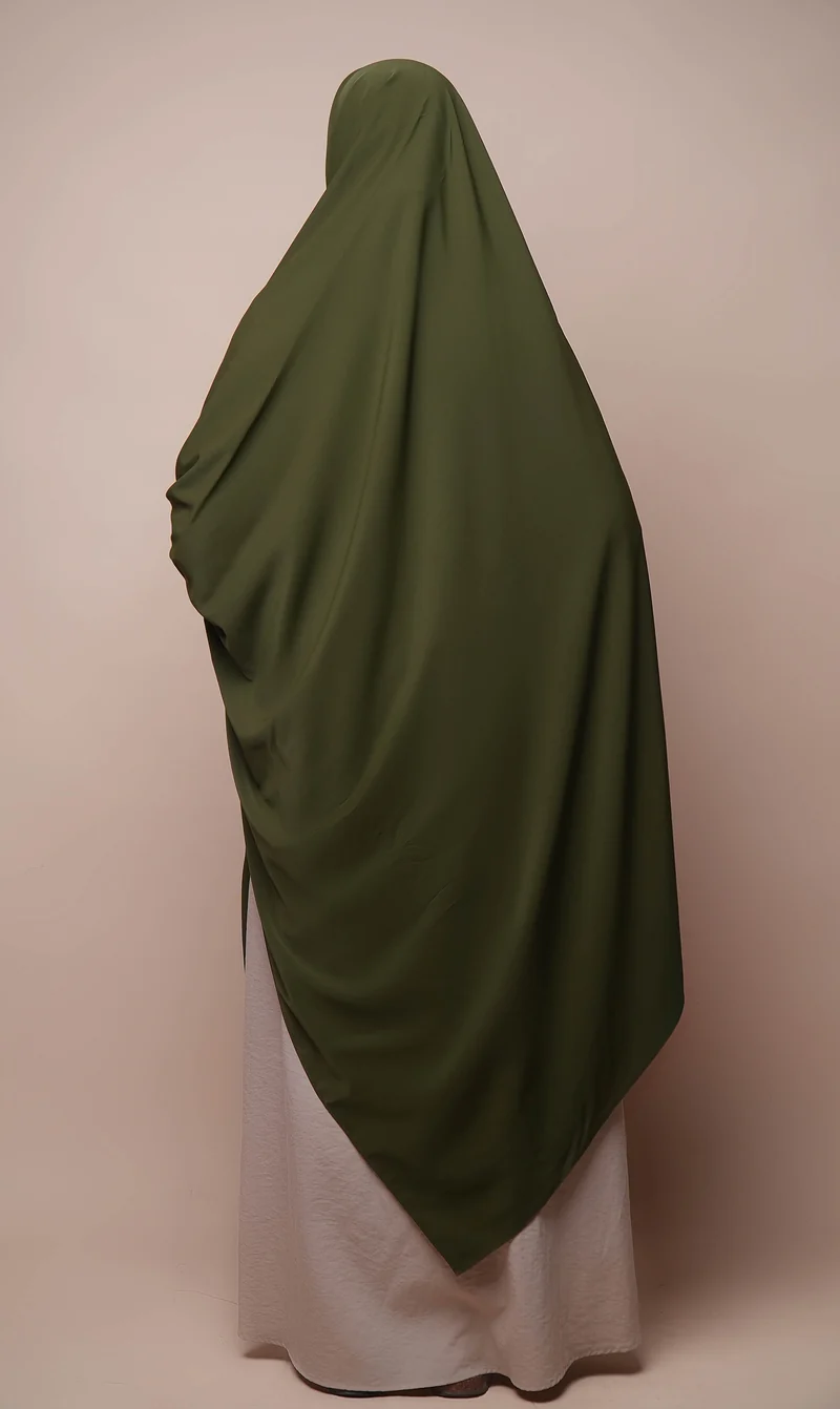Anisah Stretch Hijaab 125*200 – Oliv