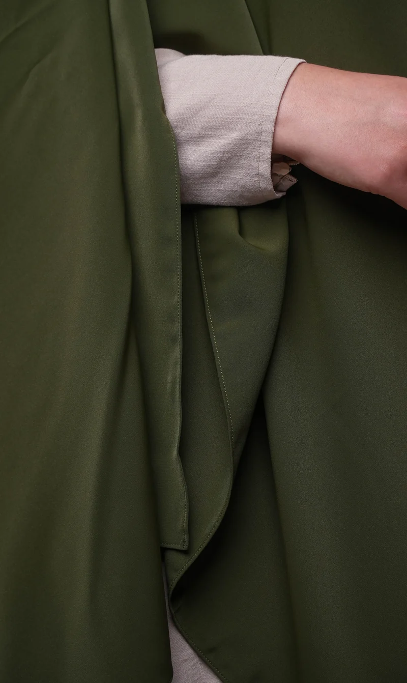 Anisah Stretch Hijaab 125*200 – Oliv