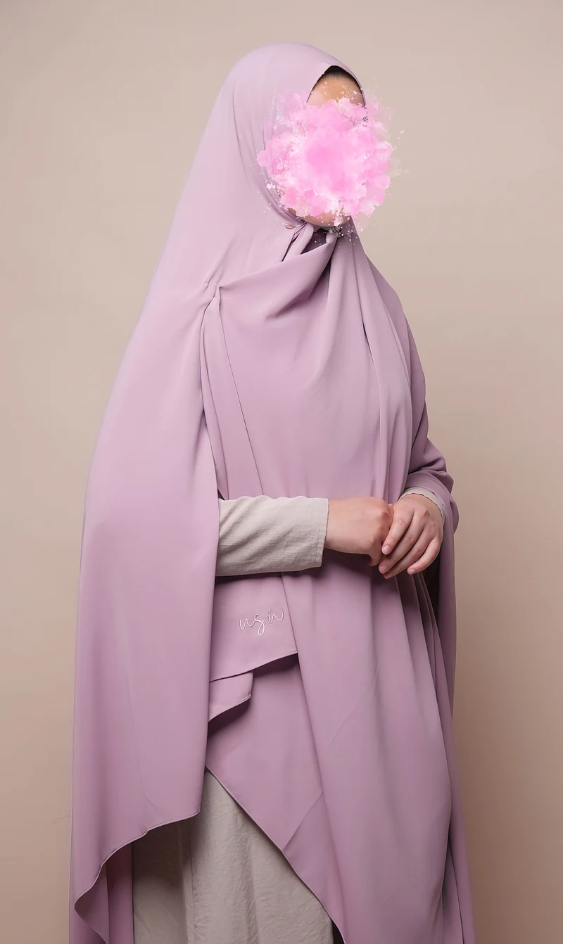 Anisah Stretch Hijab 125*200 – Lavendeldunst