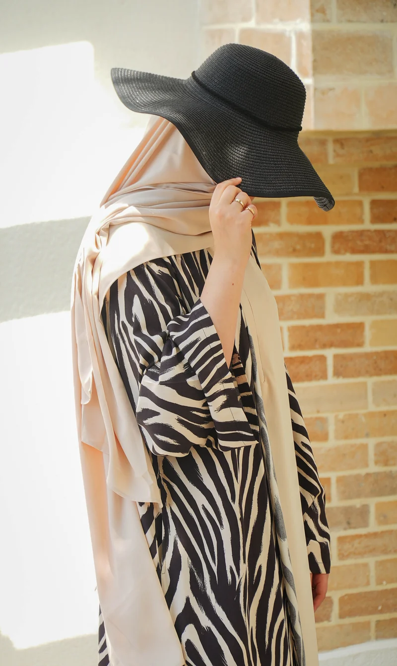 Zi Kimono Abaya Set