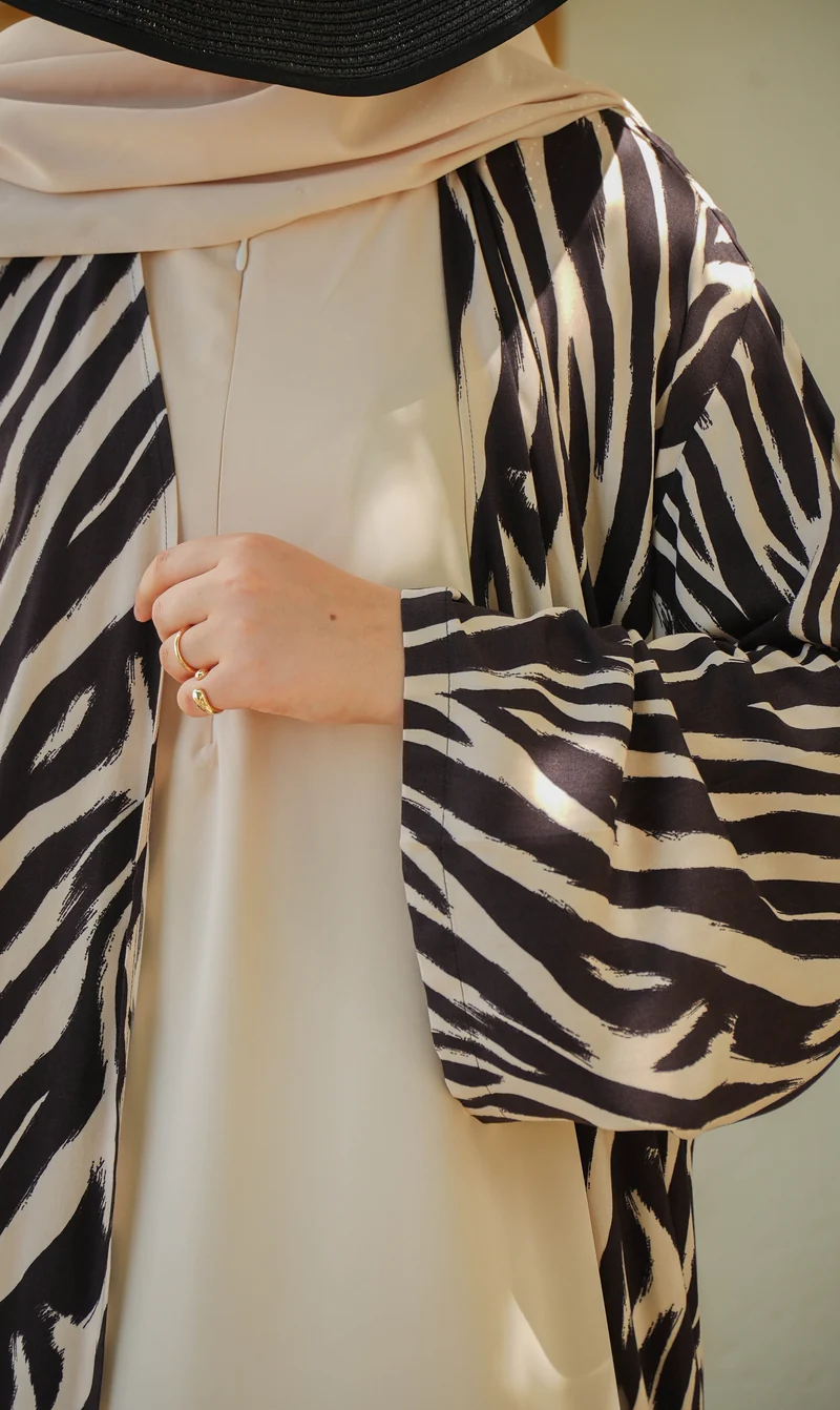 Zi Kimono Abaya Set