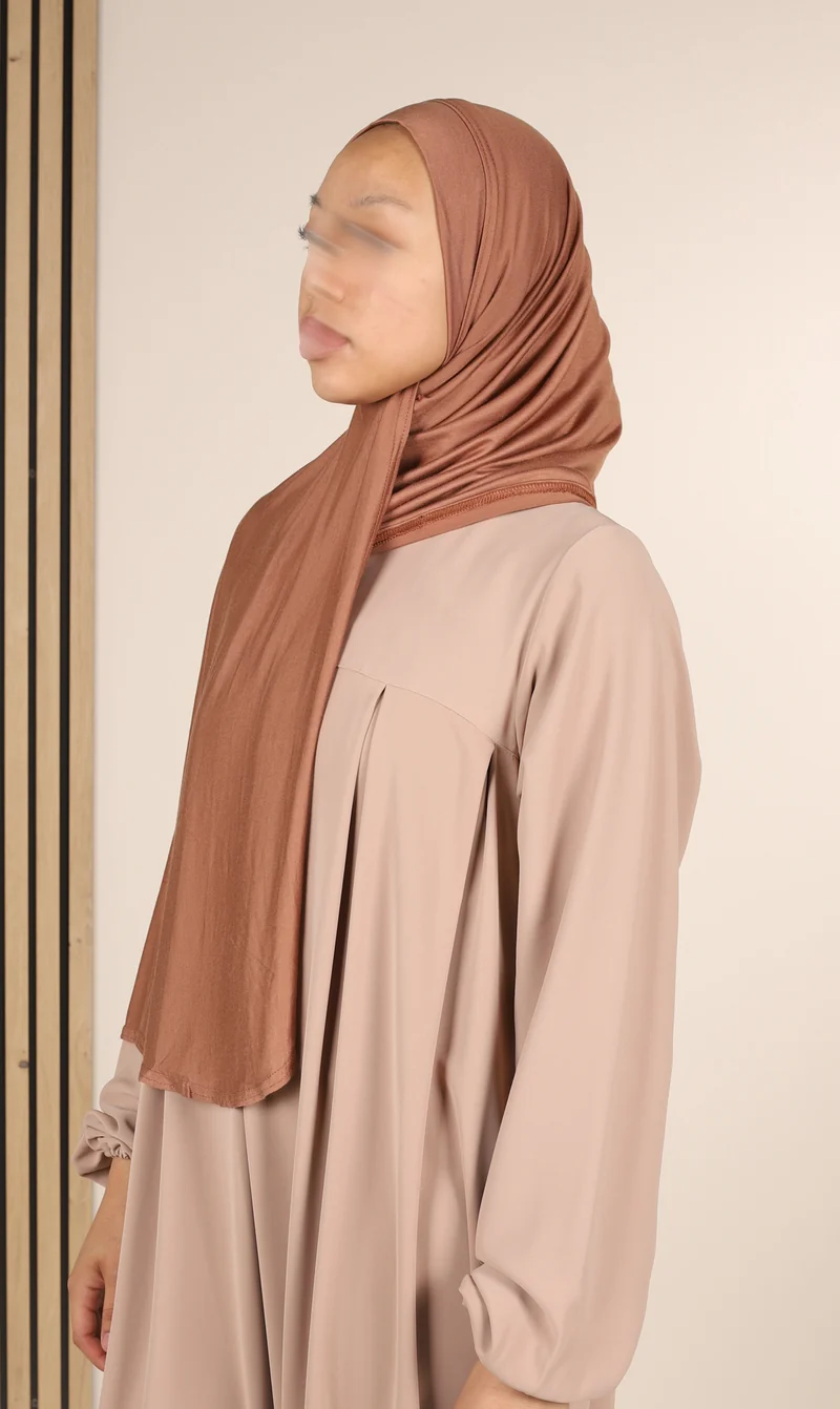 Viskose Instant Hijaab FNR – Tawny