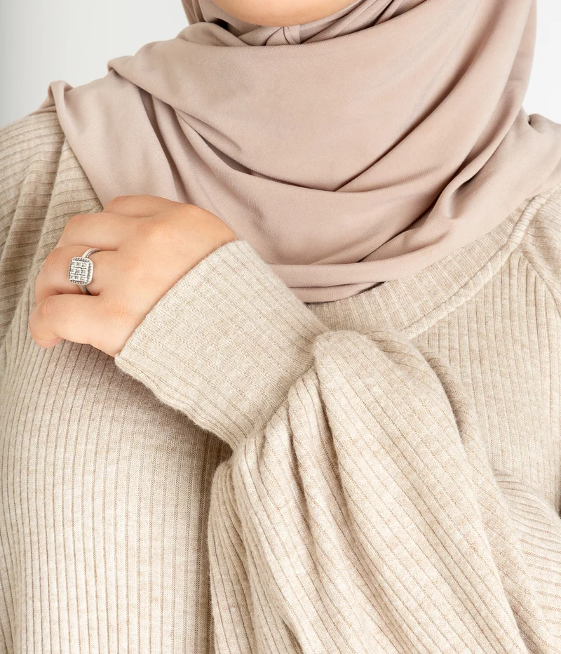 Polosy VISKOSE Cord – Sandy Taupe