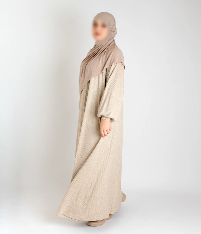 Polosy VISKOSE Cord – Sandy Taupe