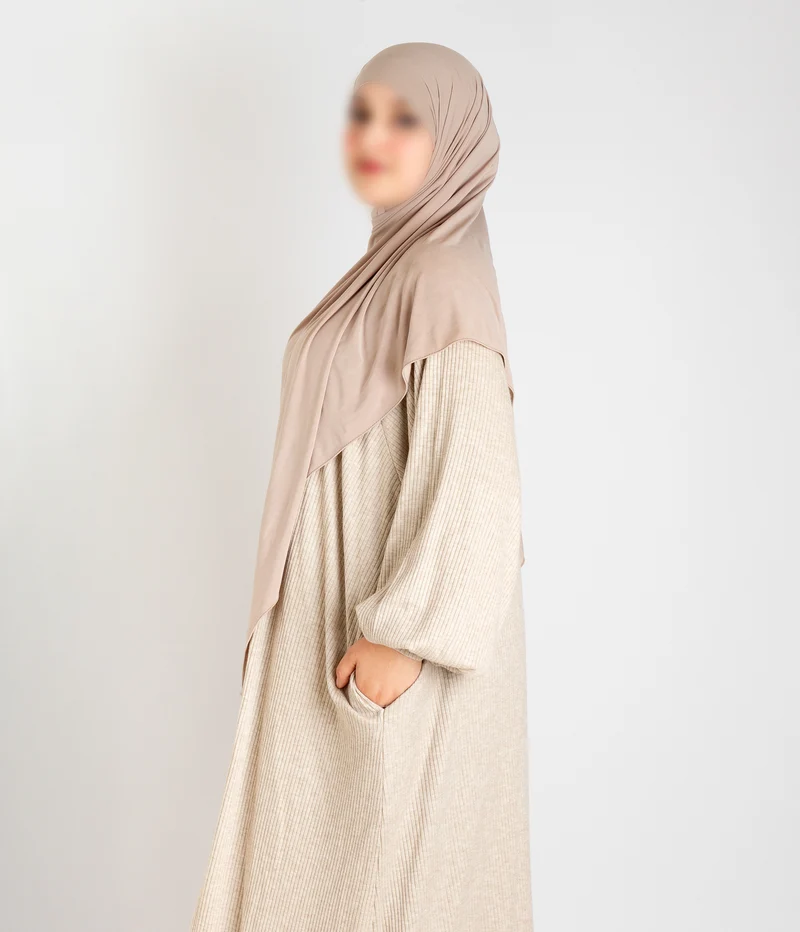 Polosy VISKOSE Cord – Sandy Taupe