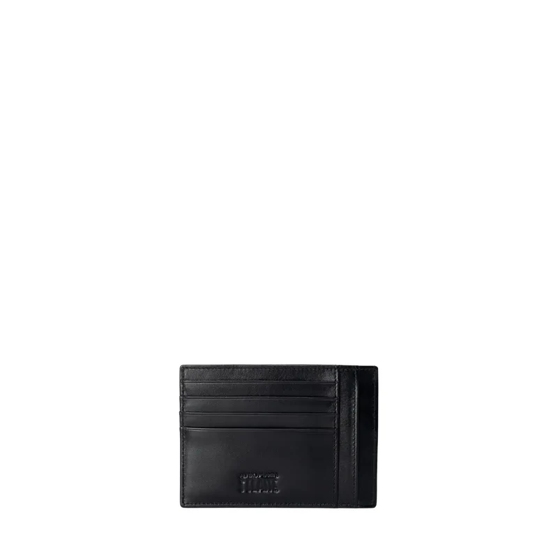 Alviero Martini Prima Classe Herren Lederbrieftasche Schwarz