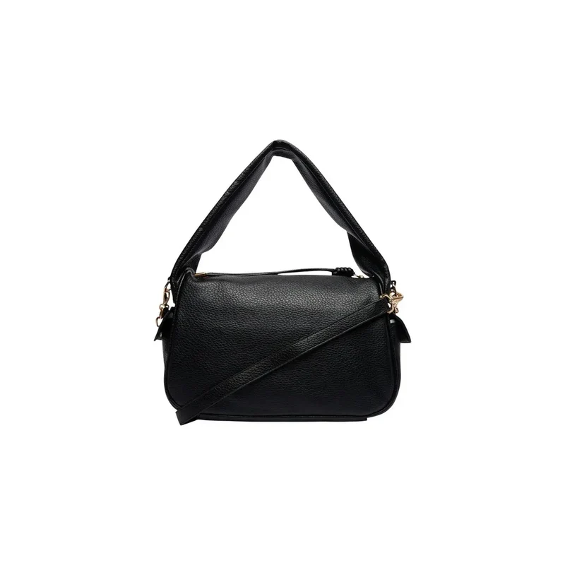 Valentino Damenhandtasche, schwarz, Kunstleder, 30 cm breit