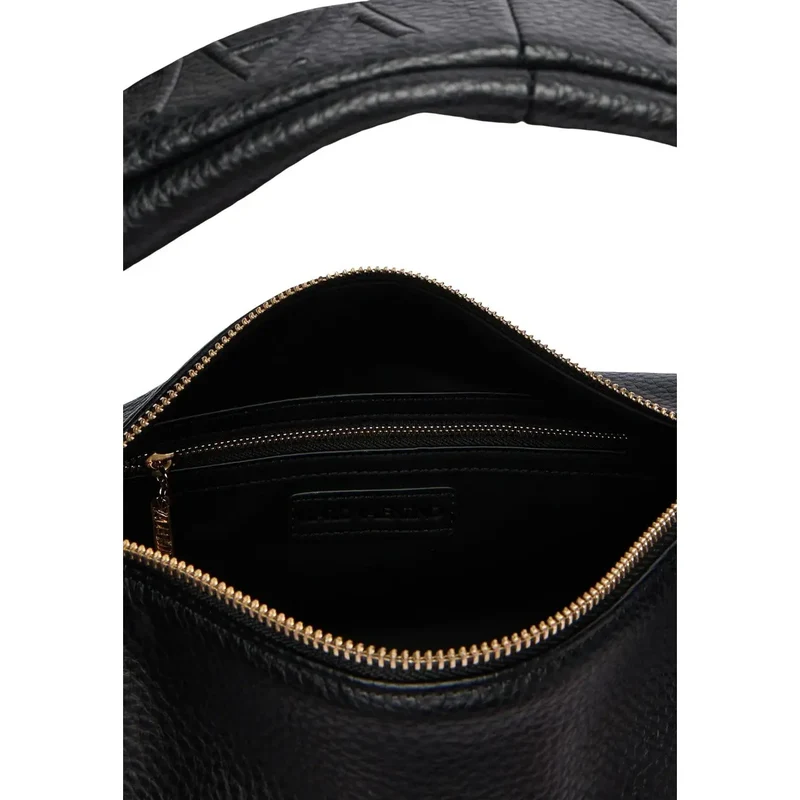 Valentino Damenhandtasche, schwarz, Kunstleder, 30 cm breit
