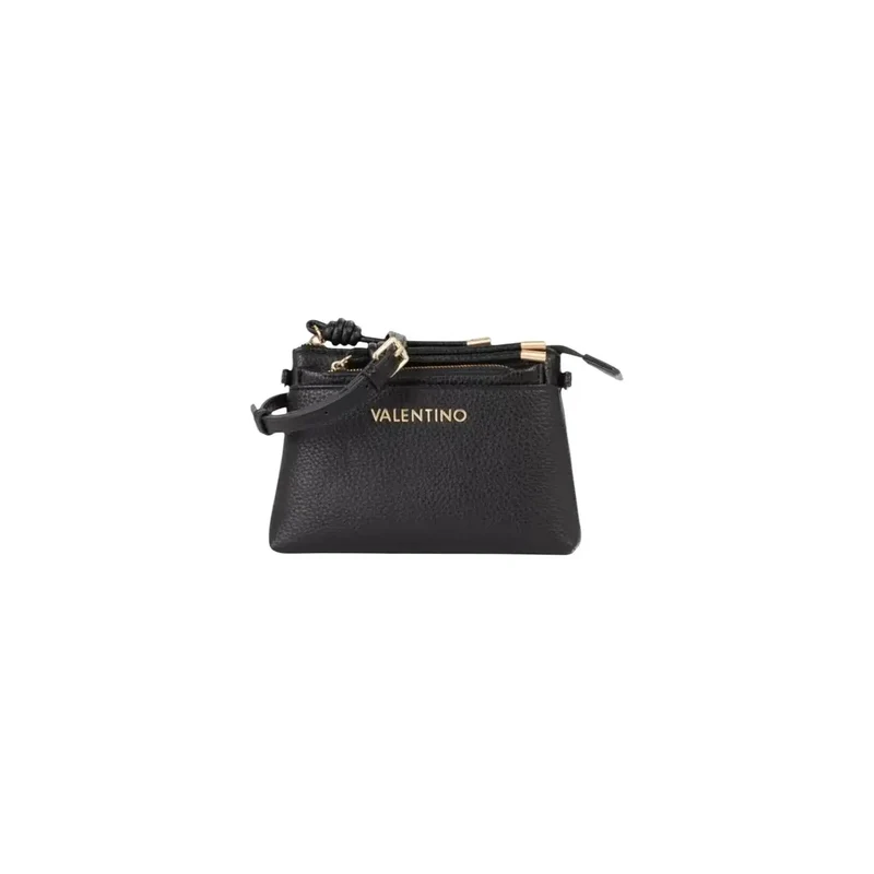Valentino Damenhandtasche, schwarz, Kunstleder, 30 cm breit