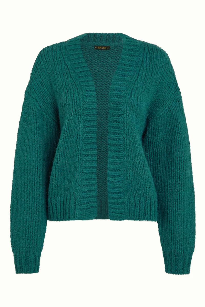 Cardi Oversize Short Campo Knit