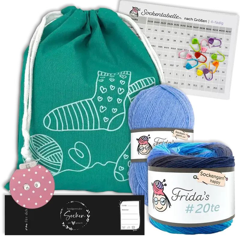 Masche in der Tasche | Socken