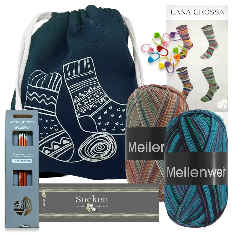 Masche in der Tasche | Socken