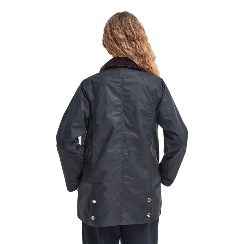 Barbour Damen-Wachsblazer, braune Baumwolljacke