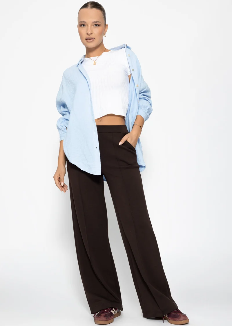 Crop-Shirt - weiß