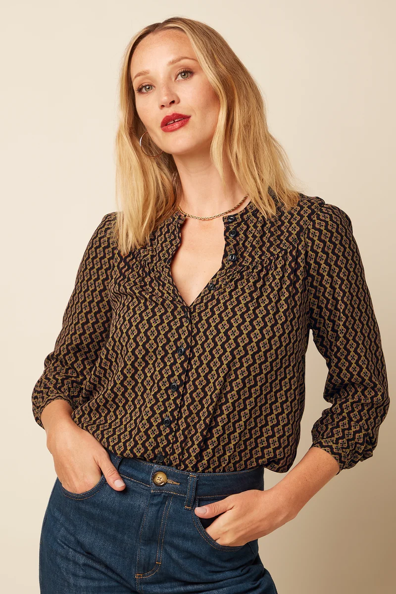 Lisa Blouse Turi Woven