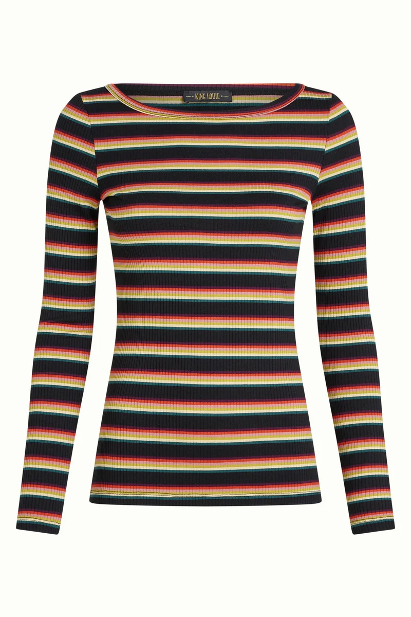 Lili Top Lottie Stripe