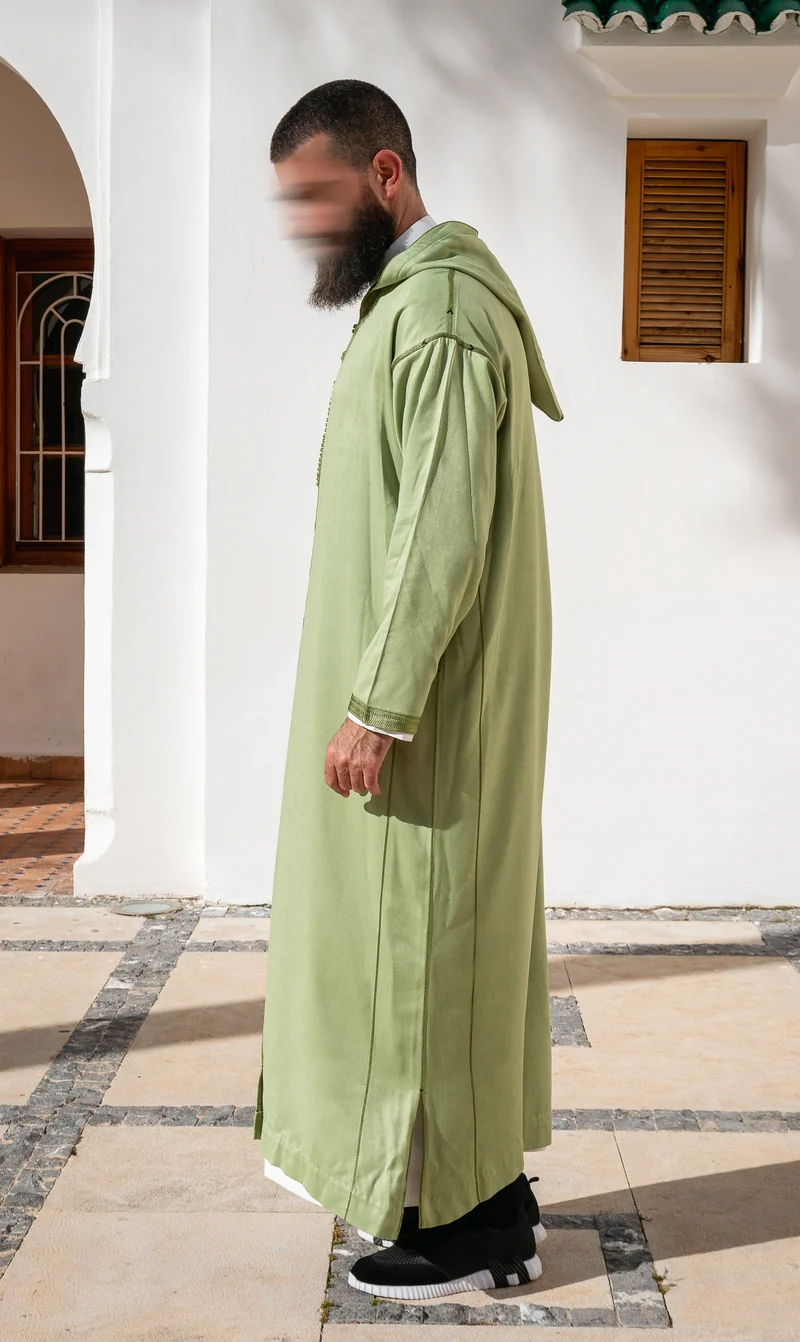 Djellaba Anouar - Pistazie