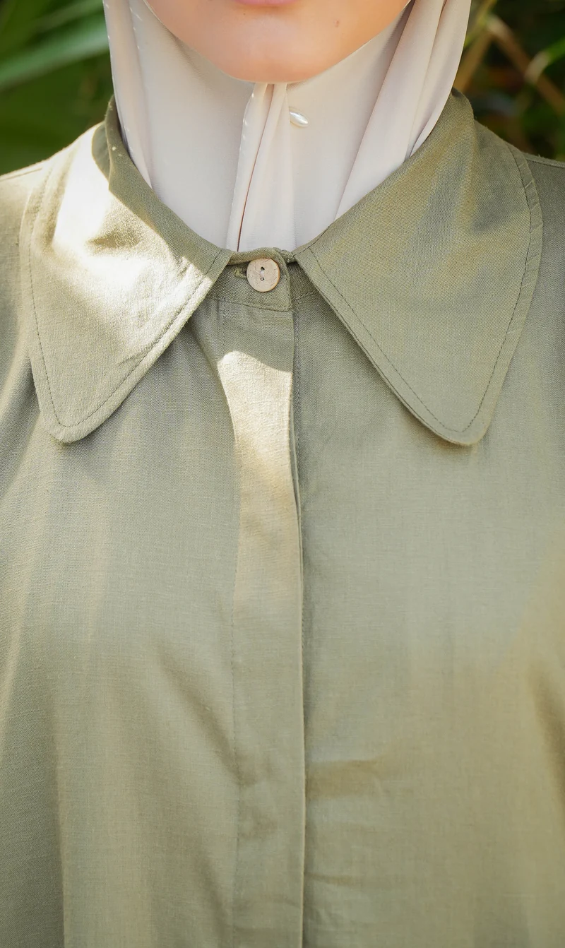 Elisa Leinenblusenkleid OLIVETTE