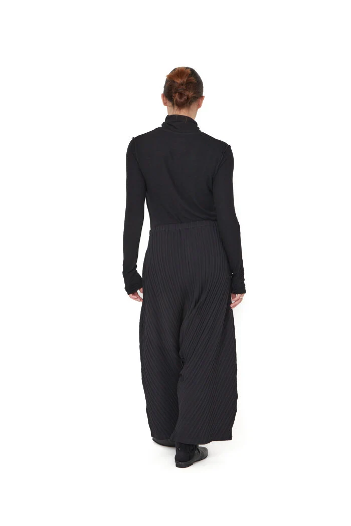 Sort Aarhus Jerseyhose Rippe