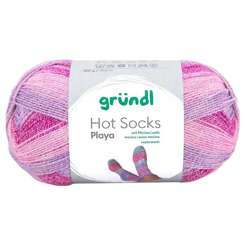 Hot Socks Playa 4-fach Sockenwolle
