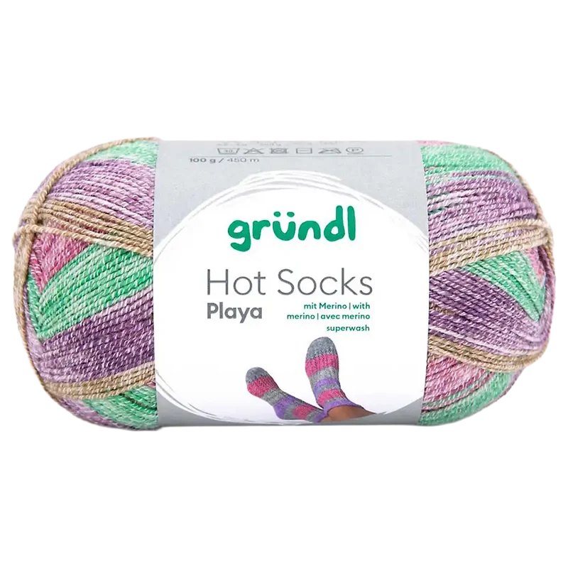 Hot Socks Playa 4-fach Sockenwolle