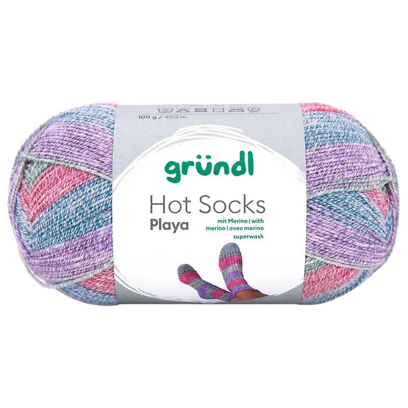 Hot Socks Playa 4-fach Sockenwolle