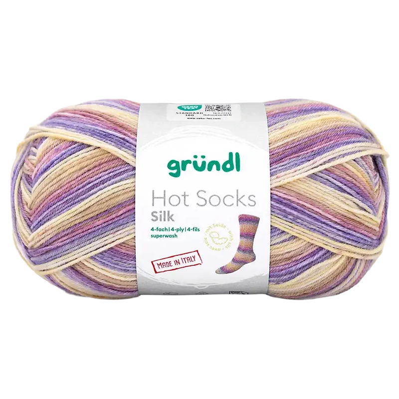 Hot Socks Silk 4-fach Sockenwolle
