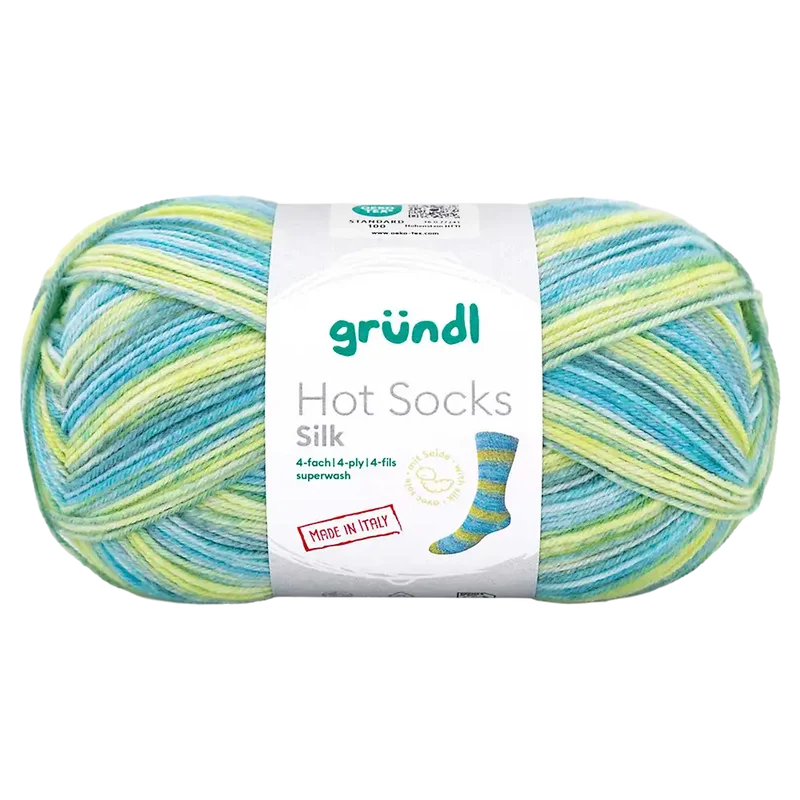 Hot Socks Silk 4-fach Sockenwolle