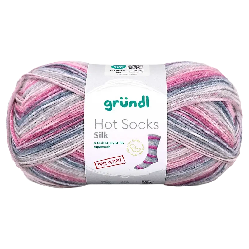 Hot Socks Silk 4-fach Sockenwolle