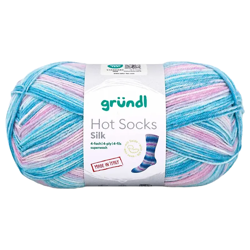 Hot Socks Silk 4-fach Sockenwolle