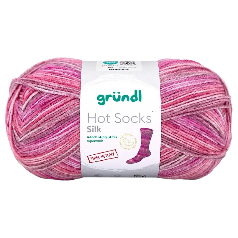 Hot Socks Silk 4-fach Sockenwolle