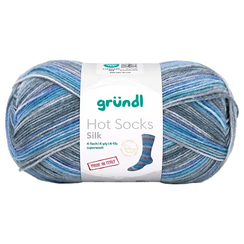 Hot Socks Silk 4-fach Sockenwolle
