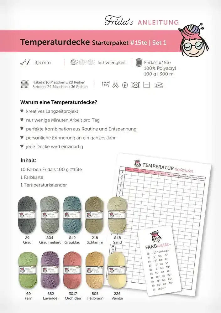 Temperaturdecke aus Frida's #15ter