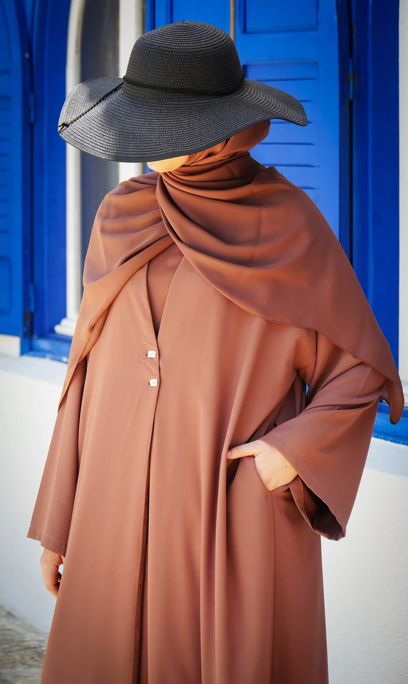 Elizabeth Open Abaya SET - HOLZROSE