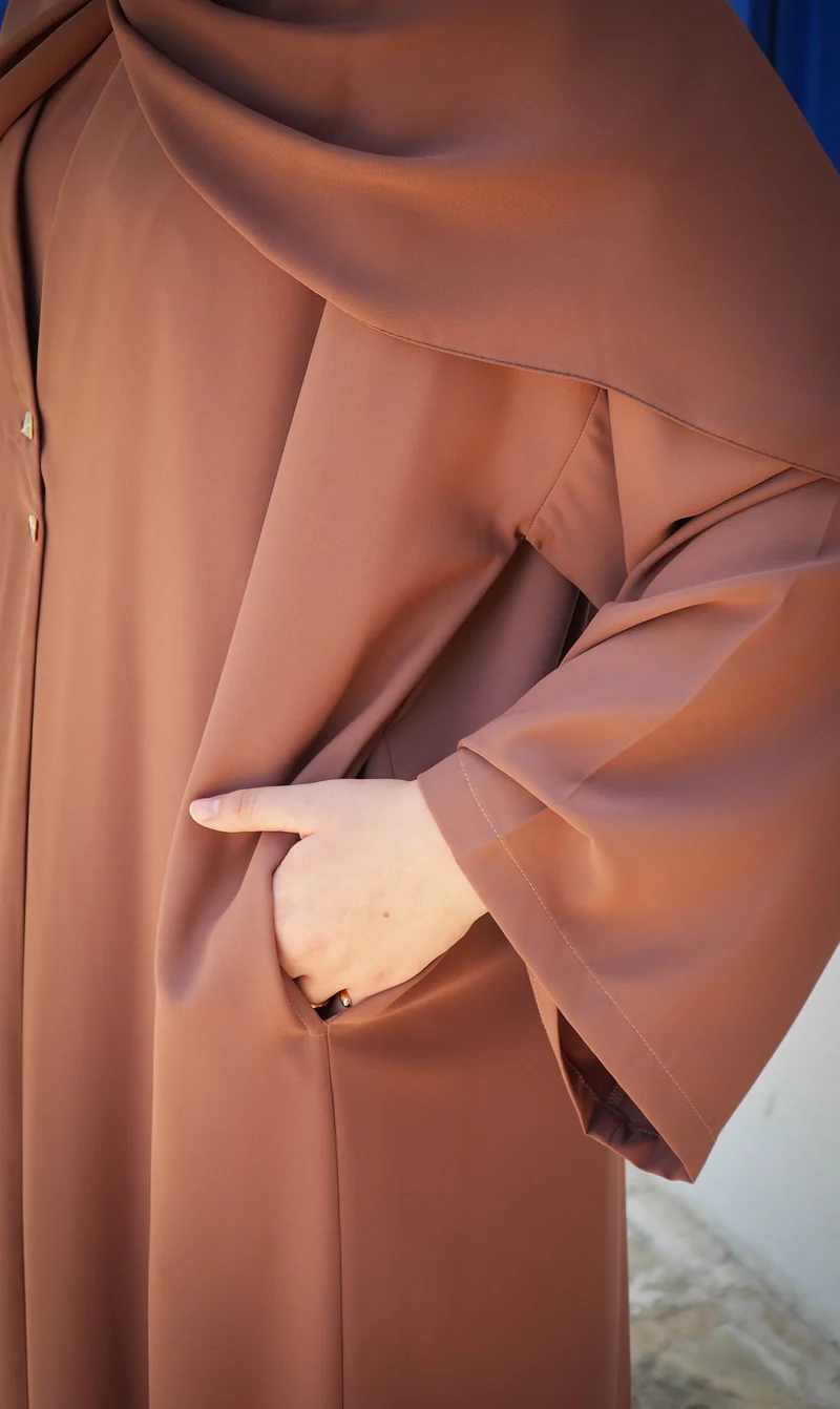 Elizabeth Open Abaya SET - HOLZROSE