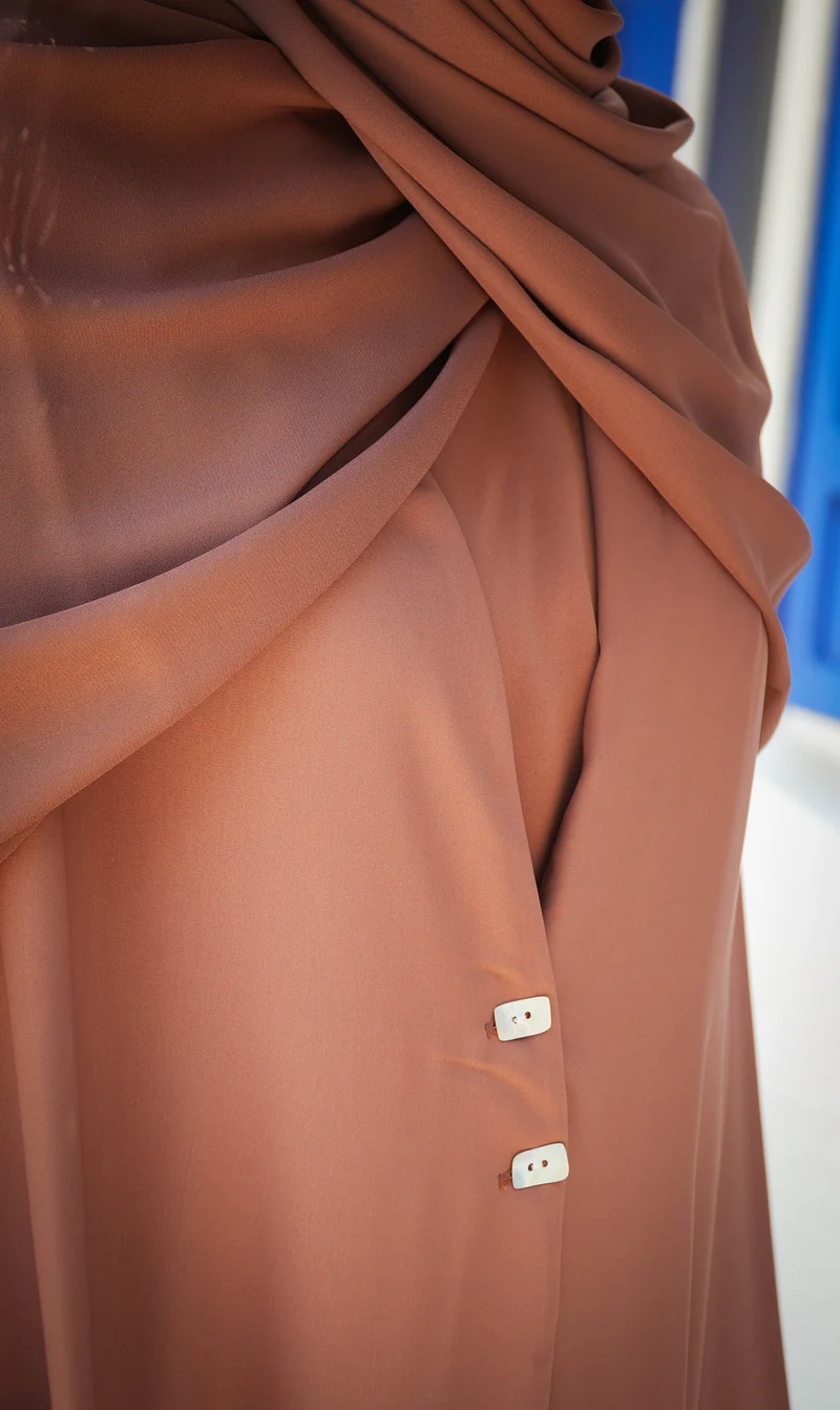 Elizabeth Open Abaya SET - HOLZROSE
