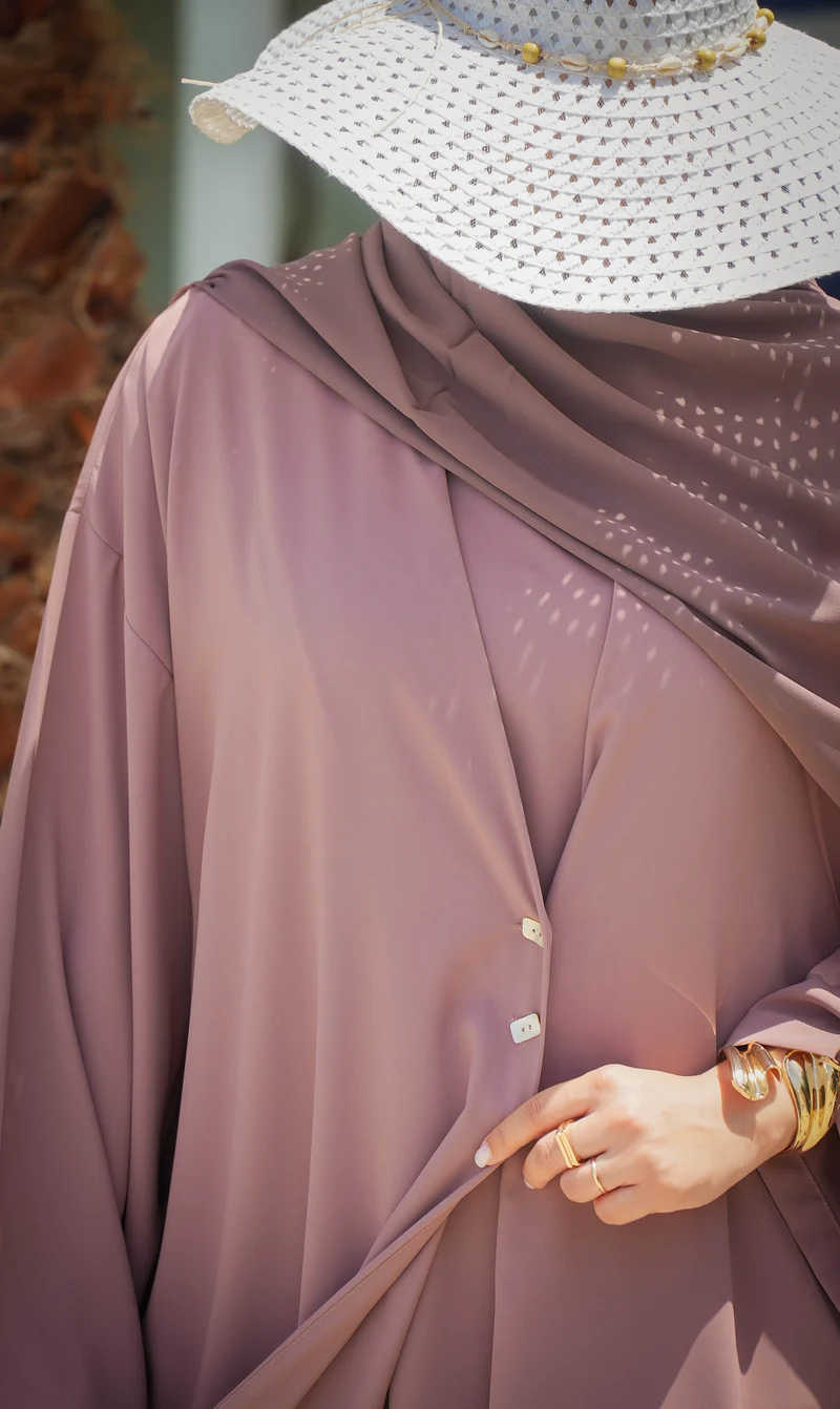Elizabeth Offenes Abaya-Set – IRIS DEW