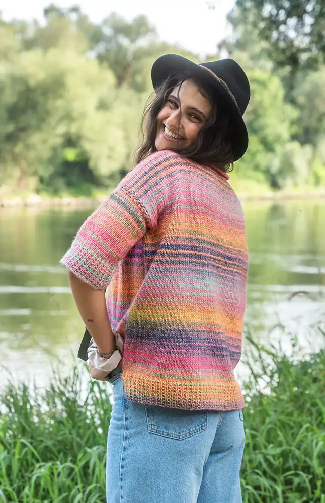 Shirt Oversize (Strickset)