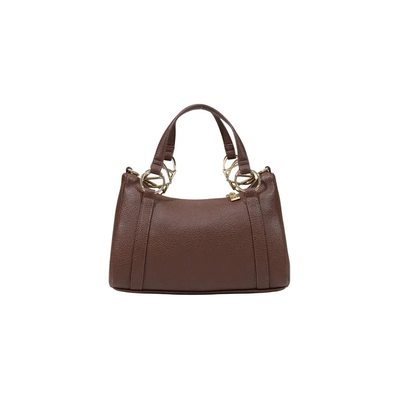 Love Moschino Damen-Schultertasche aus braunem Polyurethan, 27 cm