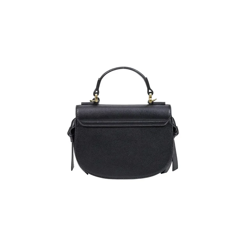 Love Moschino Schwarze Damenhandtasche aus Polyurethan, B 21 x H 17 x L 8 cm